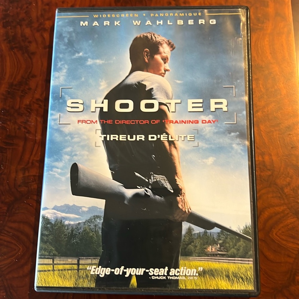Assorted movies 3/$10 “Shooter” starring Mark Wahlberg ￼